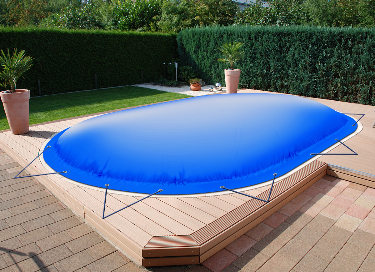 oval inflatable pool